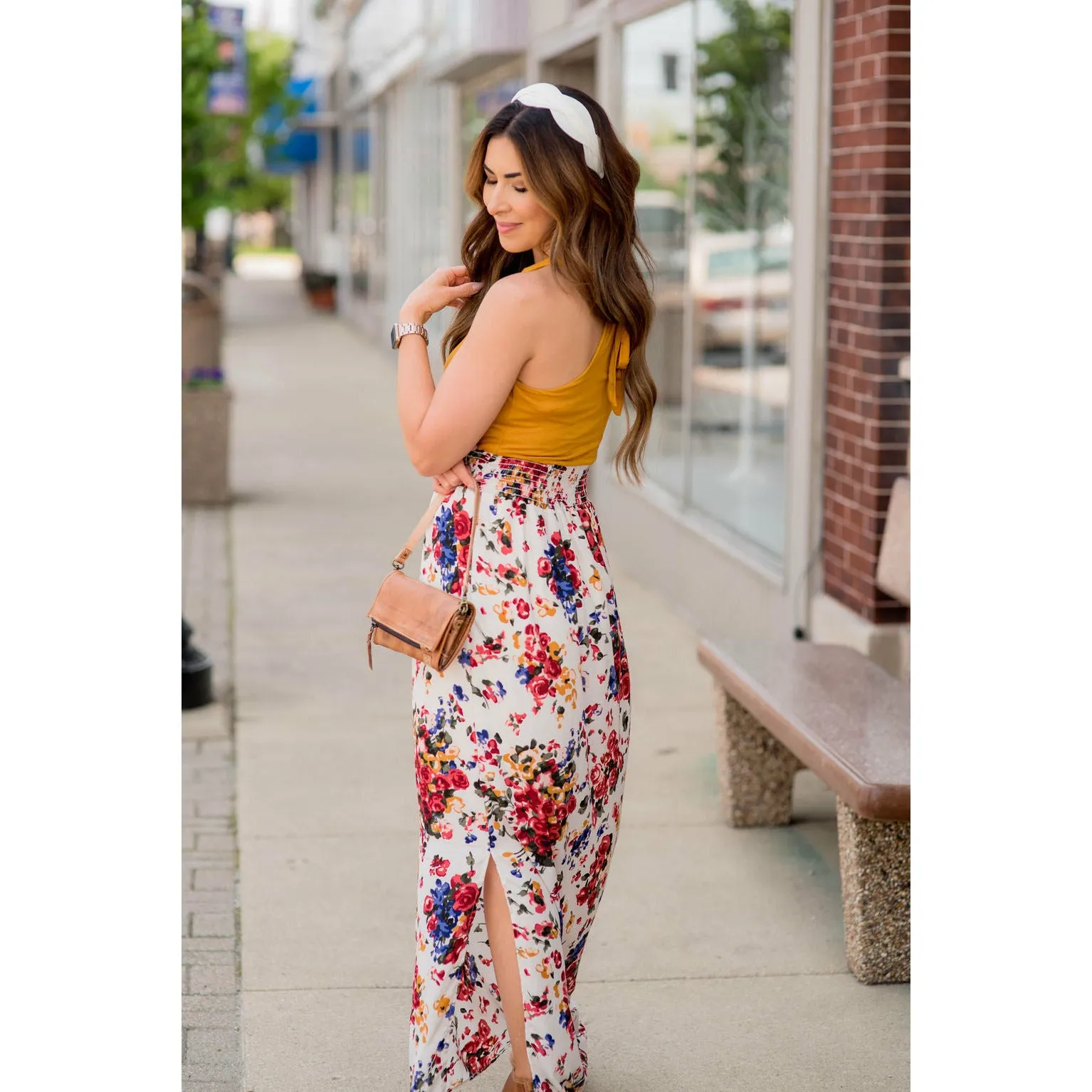 Floral Bottom Maxi